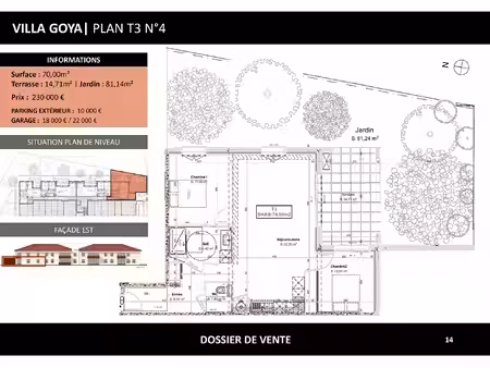 à vendre villa goya albi
