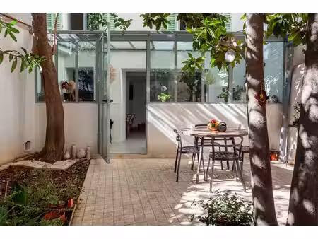 maison de charme avec jardin intimiste - esprit atelier