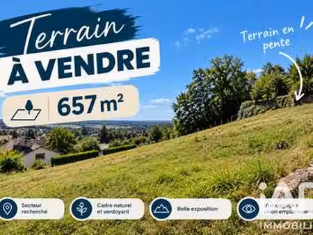 vente terrain à saint-sulpice (49320) : à vendre / 657m² saint-sulpice