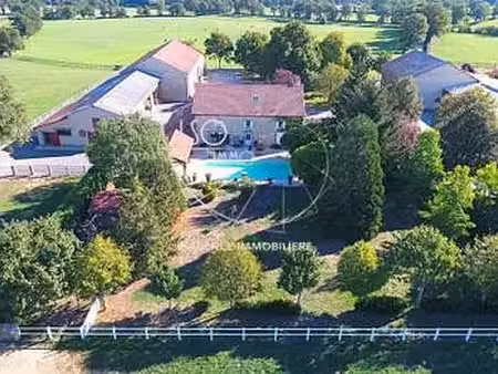vente maison piscine au dorat (87210) : à vendre piscine / 262m² le dorat