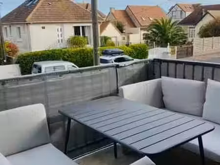 location appartement 3 pièces meublé à ouistreham (14150) : à louer 3 pièces meublé / 38m²