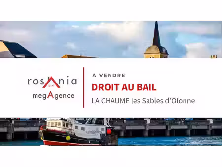 droit au bail à la chaume les sables d'olonne