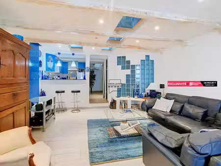 marseille (13007) - exclusivité - saint-victor / vieux-port - duplex de charme - 91 m² au 