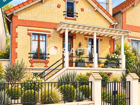 charmante maison des années 30 avec jardin.