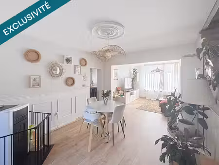 maison de 100 m2 avec jardin  garage et cour privative à joudreville