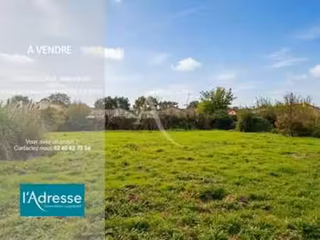 vente terrain à saint-hilaire-de-chaléons (44680) : à vendre / 893m² saint-hilaire-de-chal