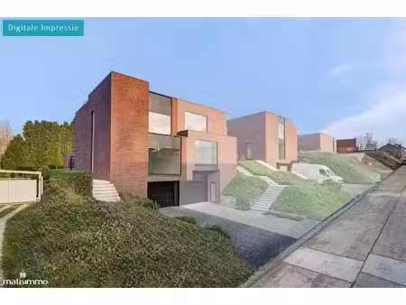 volledig afgewerkte en geschilderde nieuwbouwwoning (epb e10) met 3 slaapkamers  overdekt 