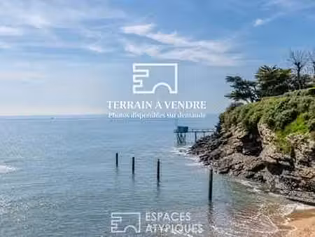 vente terrain bord de mer à pornic (44210) : à vendre bord de mer / 1296m² pornic