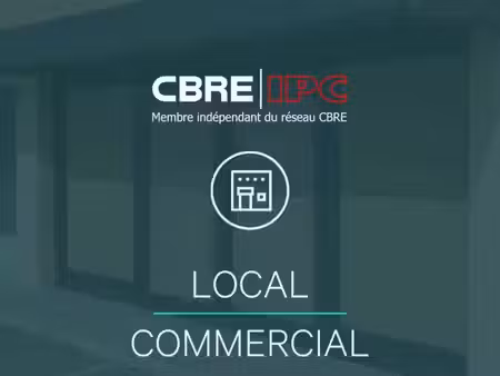 location commerce anglet 165 m²