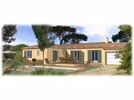 vente maison neuf 4 pièces 99m2 brue-auriac - 392000 € - surface privée