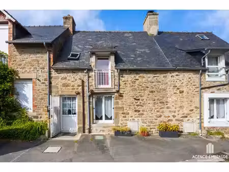 maison ancienne 4 pièces à vendre à dinard  terrasse  jardin  parking  garage
