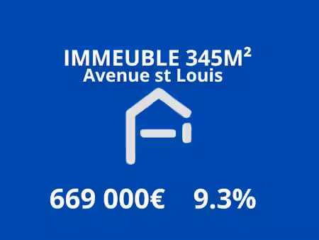 vente immeuble à marseille 15ème (13015)  669 000 €
