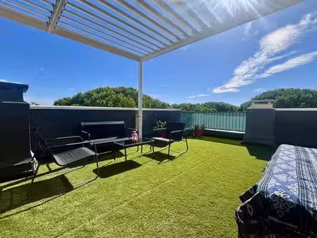 grand studio rooftop de 35 m2