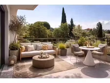 aix proche saint mitre - 3p de 67m² avec terrasse de 12m² dans une residence haut de gamme