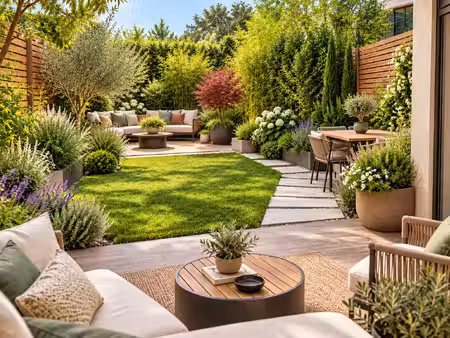 - rognes proche centre ville - 2p de 45m² en rez-de-jardin