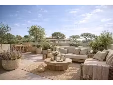 -dernier etage 4p de 100m² avec une grande terrasse de 17m² et parkings