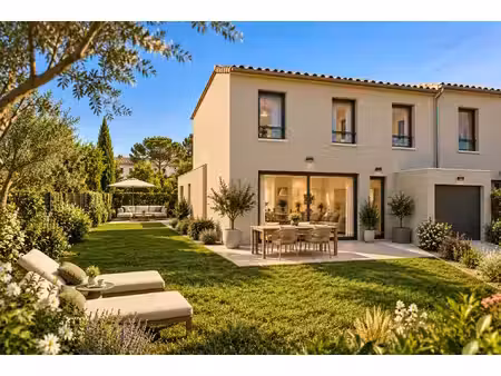 une maison neuve t5 de 4 chambres avec grand jardin et garage  au calme et proche de tout