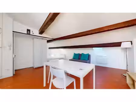appartement à vendre - studio mansardé - proche de la joliette
