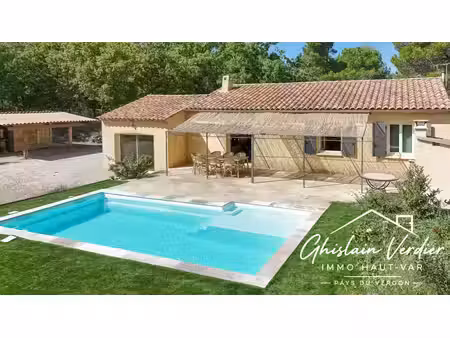 maison individuelle 5 p 110 m² avec piscine + chalet 35 m² terrain 5280 m²