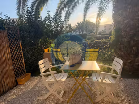 appartement meublé avec jardin et terrasse résidence sécur