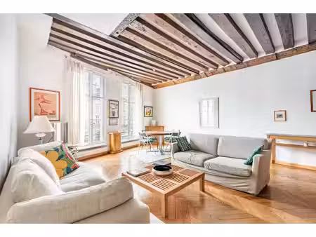 paris 4e – saint-paul – 101 m² traversant  3 ch.  ascenseur  à rénover