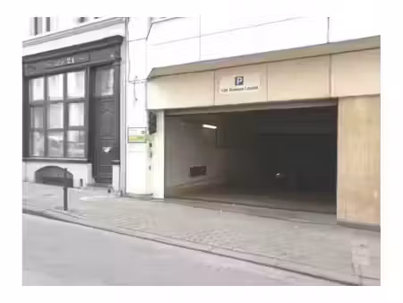 garage à louer à rue de la longue haie 19 bruxelles (vbe79403)