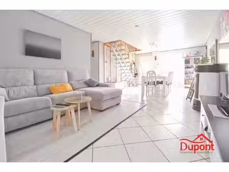 pavillon individuel de semi plain pied avec jardin et garage