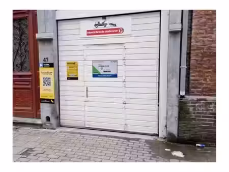 garage à louer à rue auguste gevaert 47 anderlecht (vbe79538)