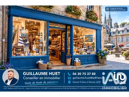 vente cadeaux  fleurs 90 m²