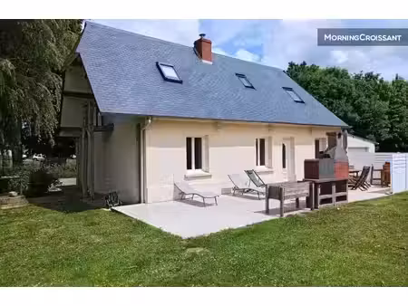 location meublée maison 4 pièces 110 m² à saint-jouin-bruneval (76280)  1 870 €