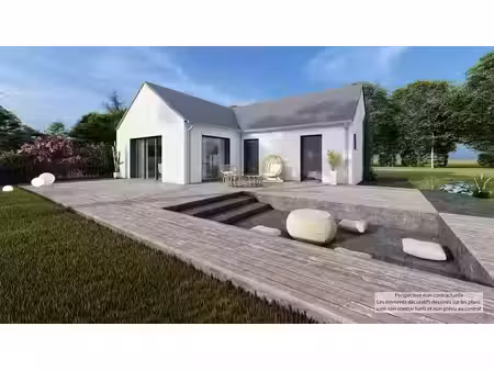 vente maison neuve 4 pièces 88 m² à fouesnant (29170)  256 000 €