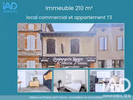 vente immeuble 210 m²
