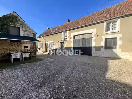 monéteau  charmante maison ancienne rénovée avec 4 chambres  jardin  garage et cave