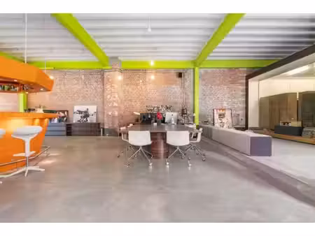 loft économe en énergie d'environ 400 m² avec 2 terrasses