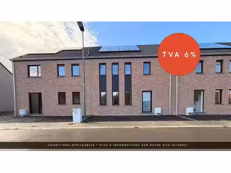 nouvelle construction tva 6 % 3 chambres peb a - ressaix