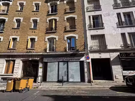 à vendre – local commercial de 51 45 m² à colombes (92)