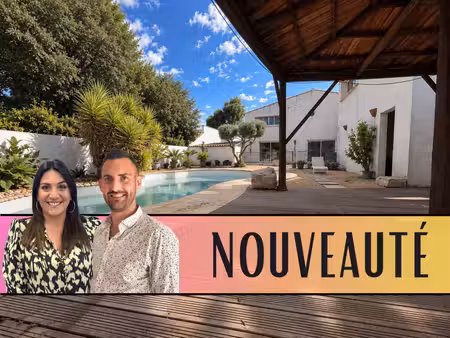 maison familiale de 172 m²  3 chambres  une dépendance  piscine  garage