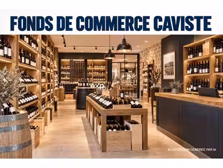 fonds de commerce caviste