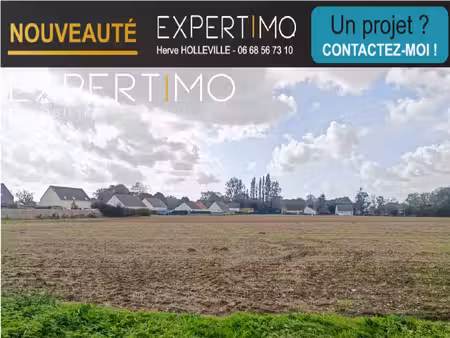 terrain à bâtir à villers-sur-authie calme et vue dégagée