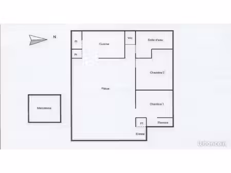 a louer dans résidence haut de gamme ◊ très bel appartement de type 3 de 95 m² au cœur du 