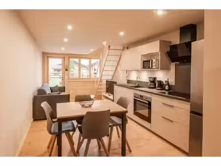 haute savoie (74)  à vendre samoens - domaine skiable grand massif - appartement t2 mezzan