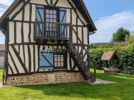 maison néo-normande – 3 chambres – sous-sol complet – bourneville-sainte-croix