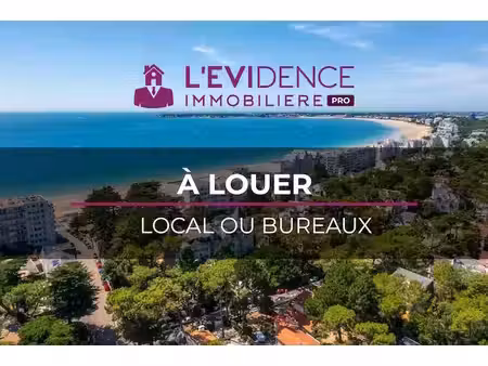 a louer  au pouliguen  local de 64m2
