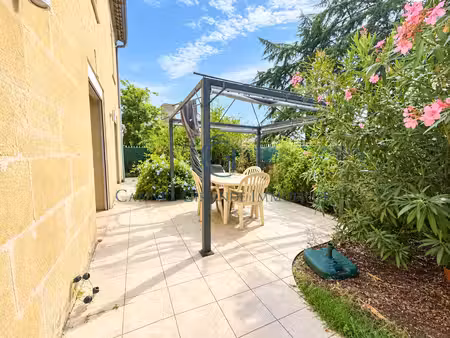 arveyres maison pierre 130 m2 - 2 chambres - bureau - garag
