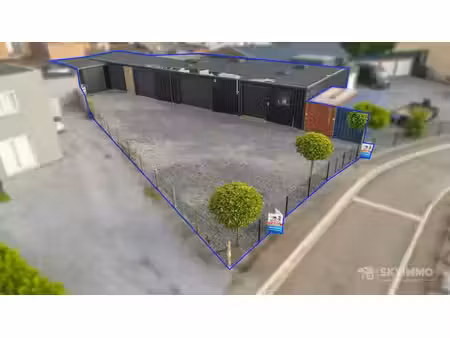 5 entrepôts loués ± 270 m² – revenu locatif – soumagne