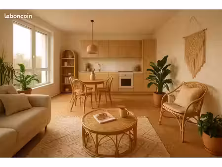 appartement 2 pièces 39 m²