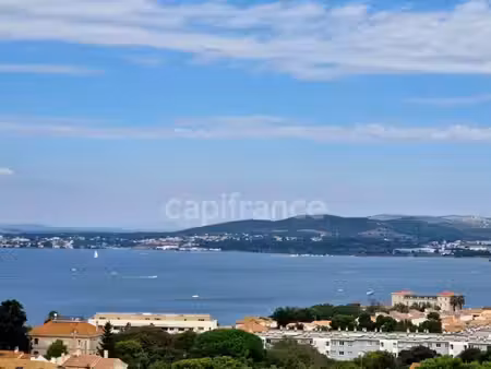 à vendre à sète – t3 de 53 20 m² avec vue panoramique sur la mer  le port et l’étang de th