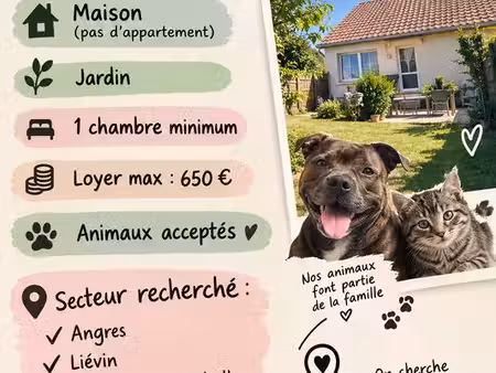 recherche maison à louer – jeune couple