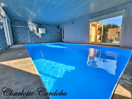 villa contemporaine 253 m² – piscine intérieure chauffée  dpe a & parc 1 510 m² à 12 min d