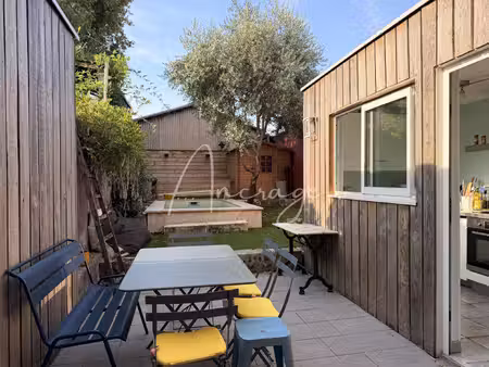 le bouscat charmante échoppe en pierre avec jardin plein s